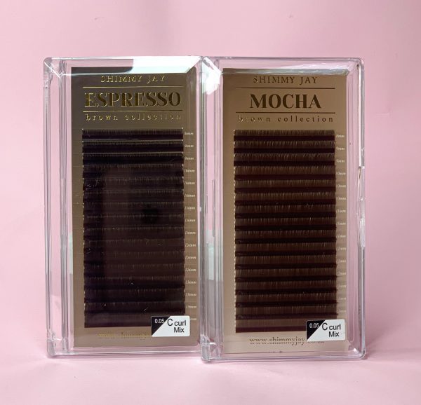 Black Brown Espresso Lash Extensions